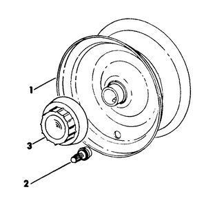 Rear Wheels Diagram and Parts List for CADET85 (87-0340027U-0340031U-0340034U)(1975 & Since) Cub Cadet Lawn Tractor